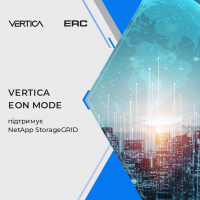 Vertica Eon Mode will support NetApp StorageGRID