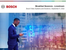 Bosch webinar: video surveillance as a service