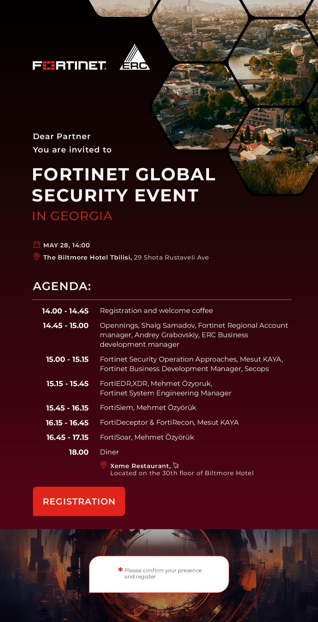 Fortinet Global Security event in Georgia