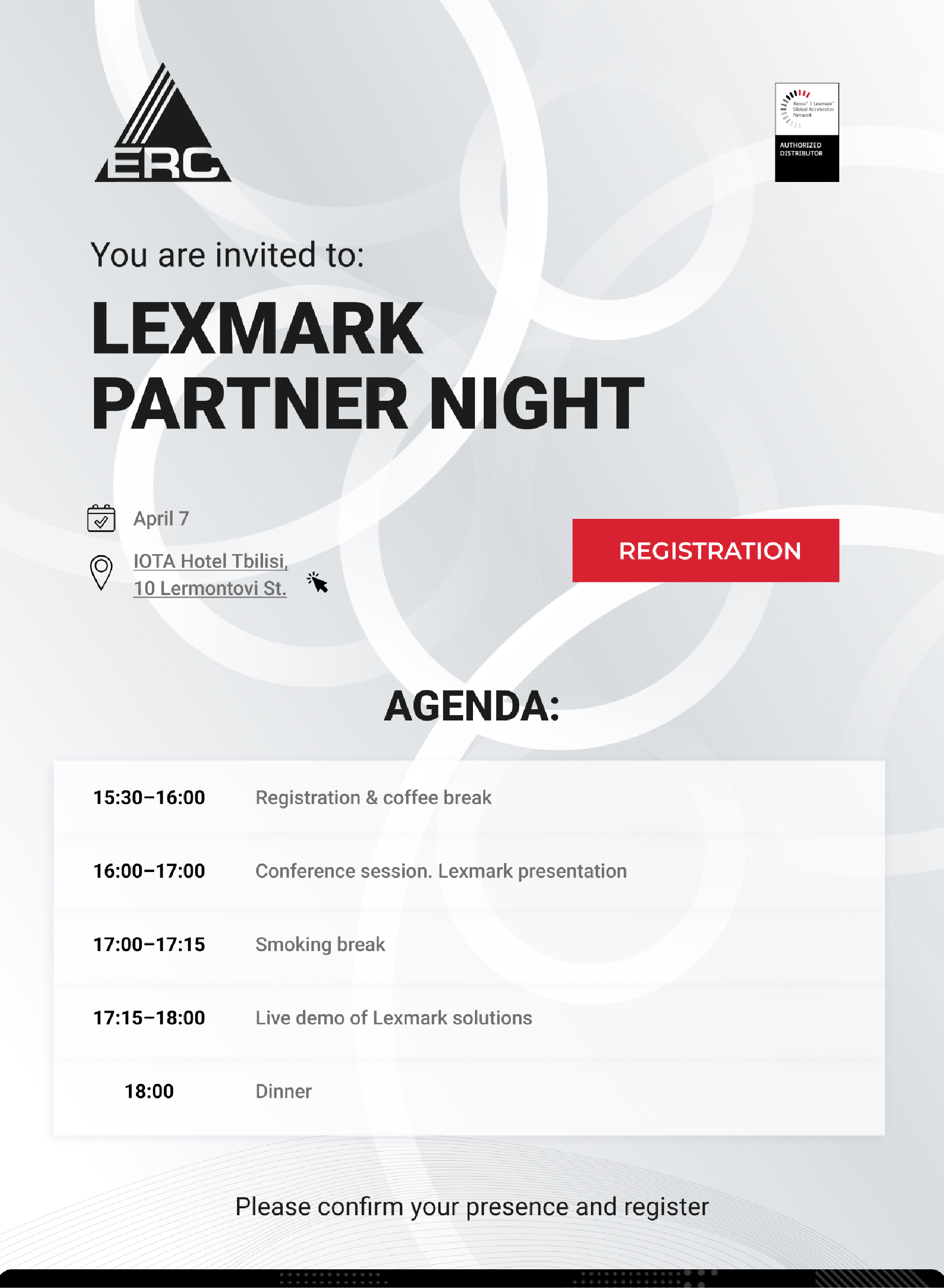 Lexmark Partner Night Tbilisi